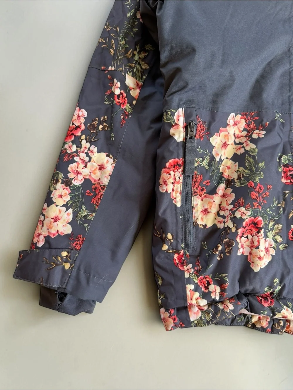 THE NORTH FACE EUC Floral Freedom Extreme Insulated DryVent Winter Ski Jacket